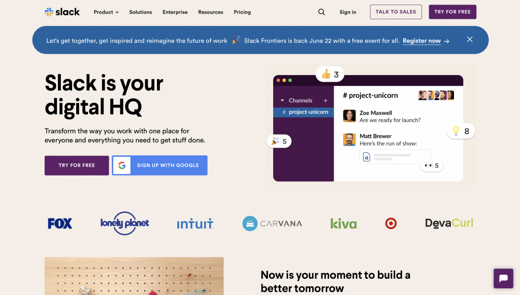 Slack value proposition